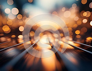 Close-Up of a Blurred Image or Background