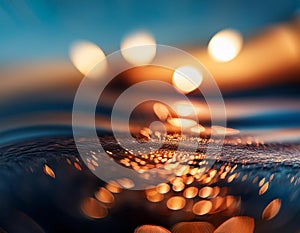 Close-Up of a Blurred Image or Background