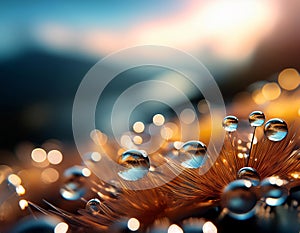 Close-Up of a Blurred Image or Background