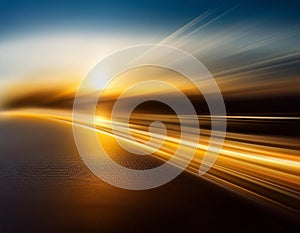 Close-Up of a Blurred Image or Background