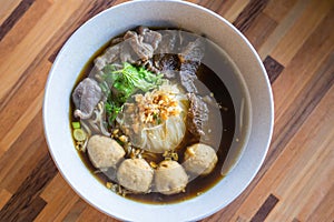 Thai Braised Beef Noodle Soup