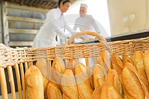 Close up bread bakery