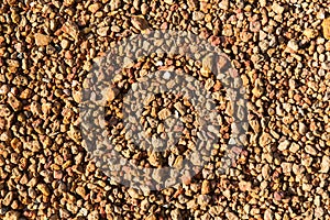 Close up of breakstone outdoors