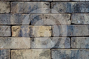 Close-up of brick tiling wall