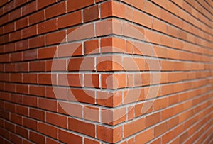 Close up of brick wall