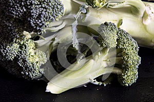 Close Up of a broccoli