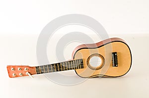 Close-up of Broken Guitar