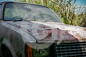 Broken Rusty Old Car