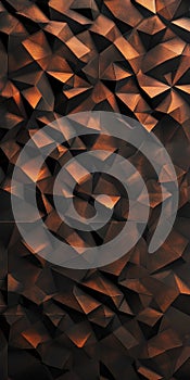 A close up of a brown and black patterned wall