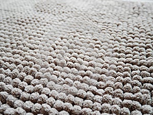 Close up brown carpet background