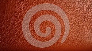 a close up of a brown leather textured background or texture. generative ai