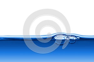 Close-up of buble over the water