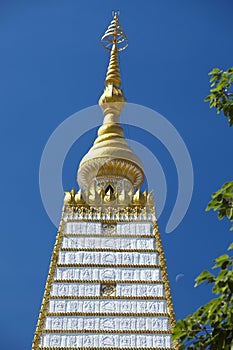 Close up buddhism pagoda