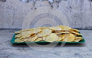 close up of a bunch of raw melinjo