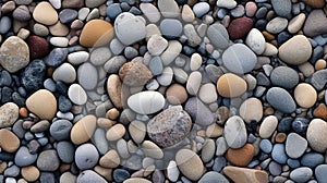 A close up of a bunch of rocks