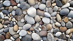 A close up of a bunch of rocks