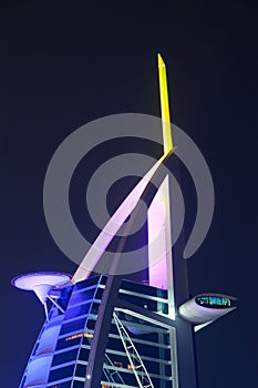 Close up of Burj al Arab