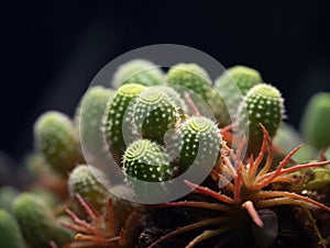 Close up of cactus plant