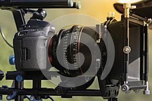 Close up Camera Equipment