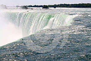 Close up of Canadian Horseshoe Falls- Niagara Falls