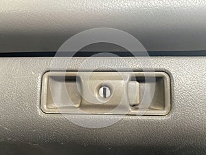 Car door handle and lock