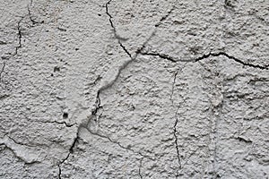 Close-up Cement wall texture with cracks