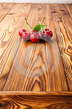 Cherry wood tabletop texture