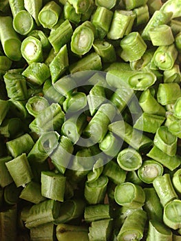 Chopped yard long bean