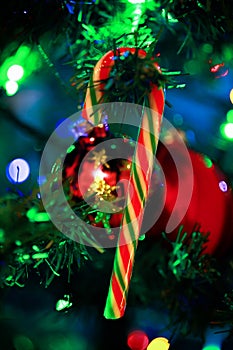 Close up of a Christmas decoration,