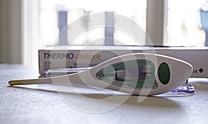 Close up of a Clinical thermometer