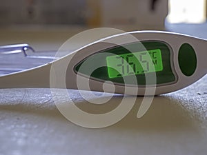 Close up of a Clinical thermometer