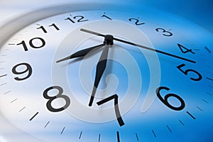 Close Up Of Clock Face