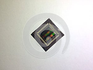 Close up of cmos sensor ccd sensor camera sensor