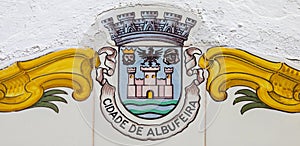 Albufeira Coat of Arms in Portugal photo