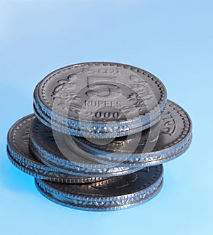 Close up of Coins