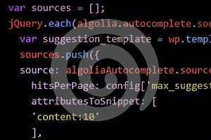 computer wed page code