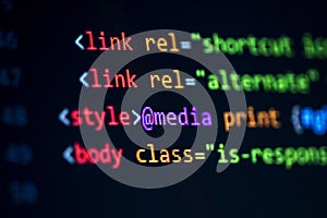computer wed page code