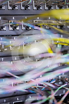 Close-up of connected wires in socket