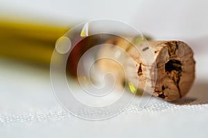 Close-up on a cork