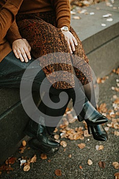 Close up of couple in love holding hands.