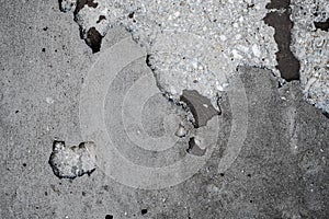 Close up of cracked cement wall/grunge wall texture background