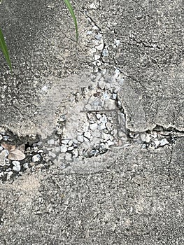 cracked concrete surface background