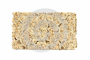 Close-up of crispbread