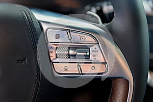 Cruise control unit in the new car close