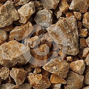 close up of Decomposed Granite Stones photo
