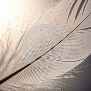 Are highlighted by soft lighting, emphasizing its texture and