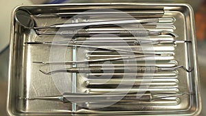 Close up dental instruments - hd