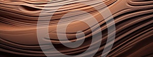 Close-up desert dune textures. AI Generative photo