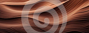 Close-up desert dune textures. AI Generative photo