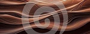 Close-up desert dune textures. AI Generative photo